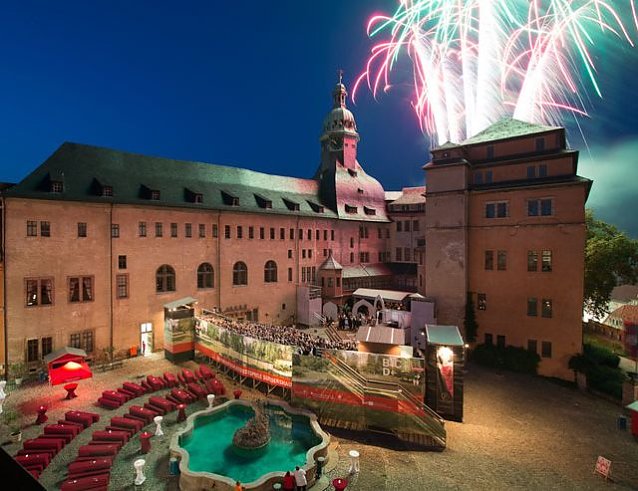 Bild: Blick in den Schlosshof