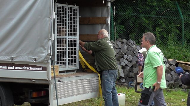 Bild: Ankunft im B&auml;renpark in Worbis