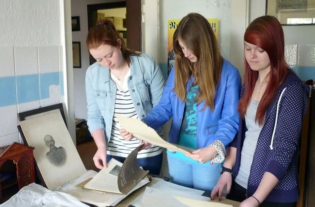 Bild: Sonderausstellung wird vorbereitet