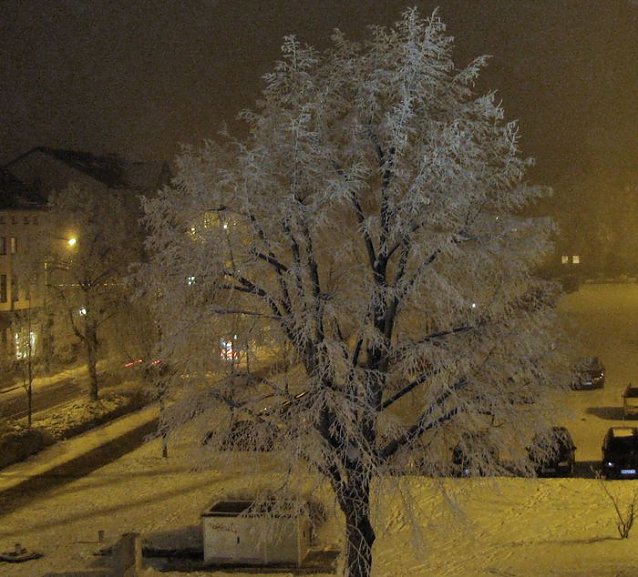 Bild: Winter in Nordhausen