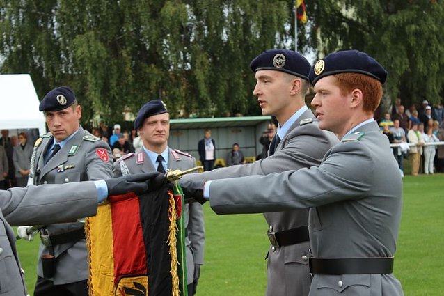 Bild: Vereidigung in der Patengemeinde