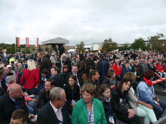 Bild: Besucher der CDU-Wahlveranstaltung