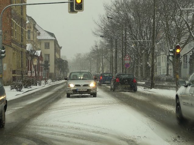 Bild: Kurzzeitiger Winter