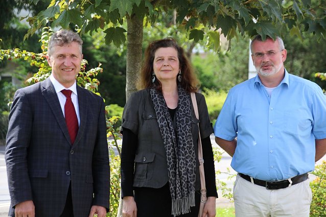 Bild: Gespr&auml;ch in Nordhausen