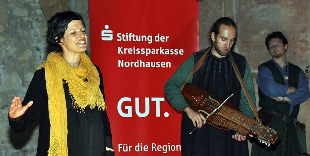 Bild: Auftakt in der Burg Lohra