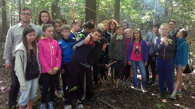 Bild: Erlebnistag im Wald