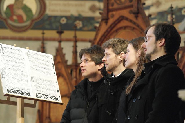 Bild: Zu Gast in der Basilika