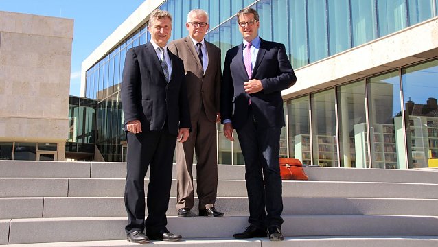 Bild: OB-Trio in Nordhausen