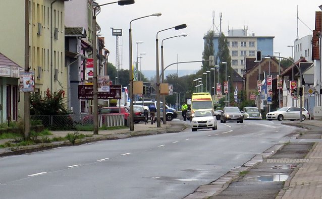 Bild: Unfall auf der Kreuzung