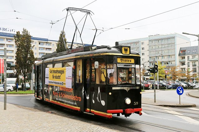 Bild: Die Bistro-Bahn wurde f&uuml;r den Pendlerverkehr eingesetzt