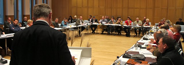 Bild: Blick in den Stadtrat