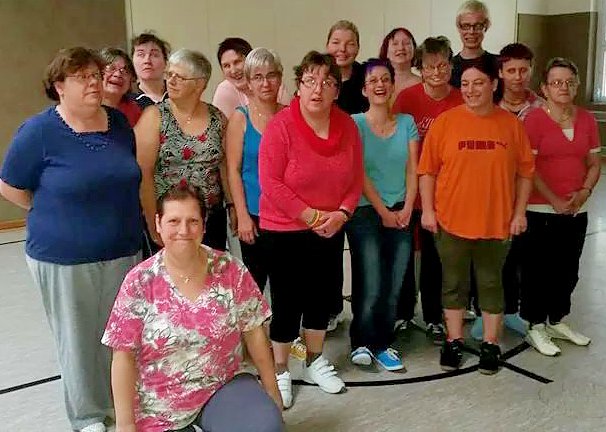 Bild: Zumba in der Lebenshilfe