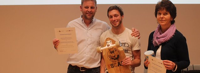 Bild: Die Gewinner des Demokratiepreises kamen aus dem Eichsfeld