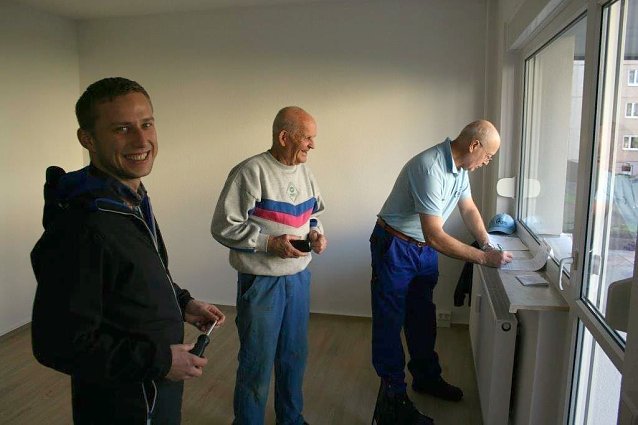 Bild: Wohnung &uuml;bergeben