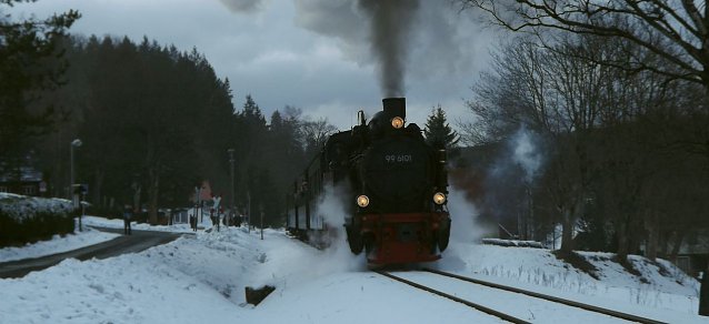 Bild: Der Nikolaus ist unterwegs