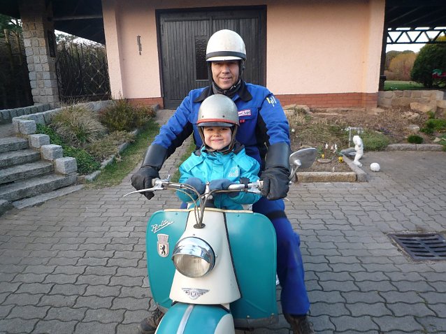Bild: Motorroller made in GDR