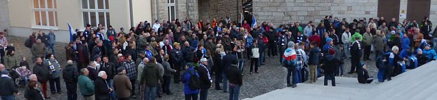 Bild: Demo f&uuml;r den Albert-Kuntz-Sportpark (AKS)