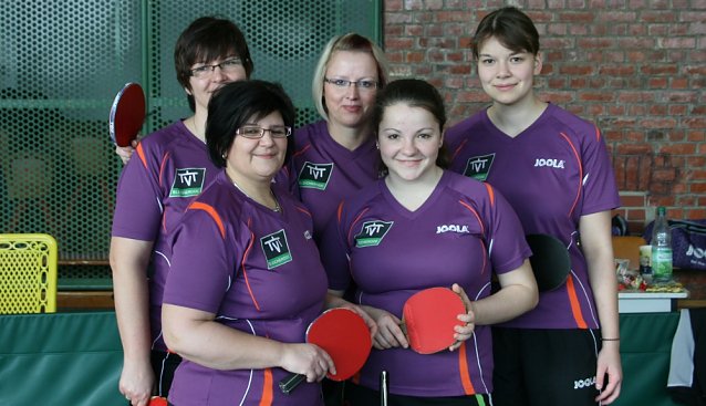 Bild: Tischtennisfrauen Bleicherode
