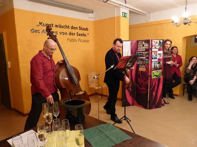 Bild: Benefizkonzert f&uuml;r hope integrated e. V. im Kunsthaus Meyenburg