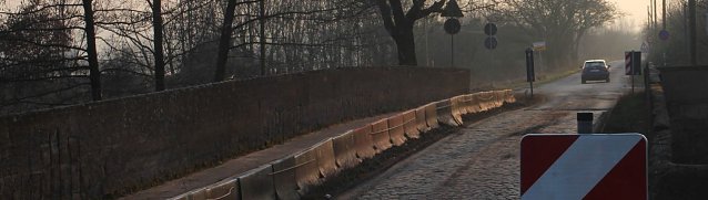Bild: Muss gesperrt werden - die Br&uuml;cke zwischen Bielen und Sundhausen