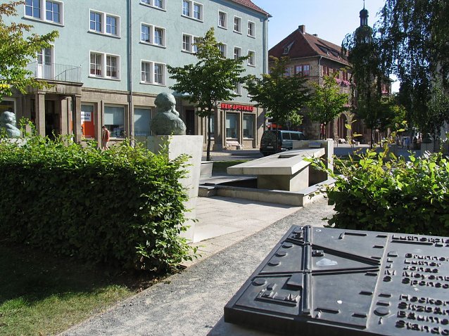 Bild: Der Nordh&auml;user Lutherbrunnen wird die erste Station zum Brunnenfest sein 