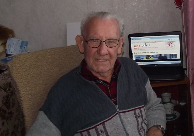 Bild: Herbert Naumann feiert heute seinen 91. Geburtstag