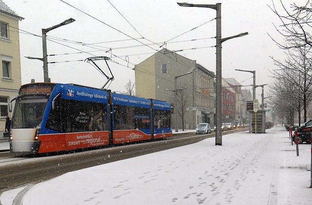 Bild: Am Vormittag in Nordhausen