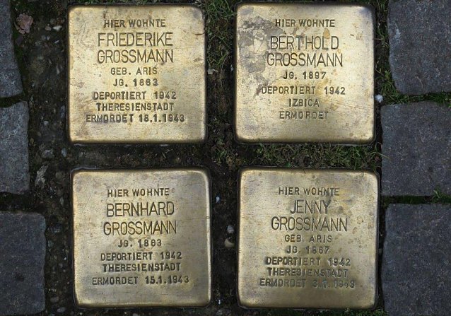 Bild: Stolpersteine - ein Beispiel aus Eisenach