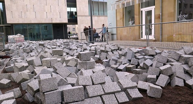 Bild: Wenig Interesse am Stadtspaziergang