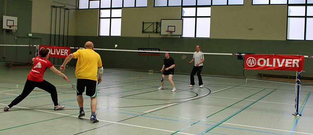 Bild: Badminton in Sondershausen