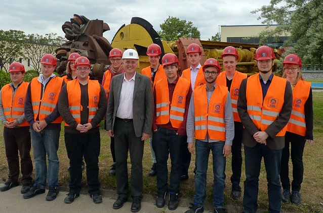 Bild: Zu Gast bei der Schachtbau Nordhausen GmbH