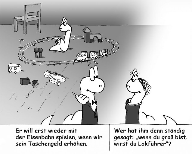 Bild: Lokf&uuml;hrerstreik