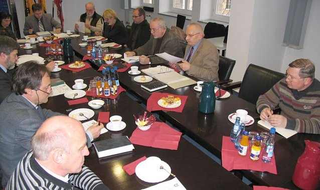 Bild: Im Europazimmer getagt