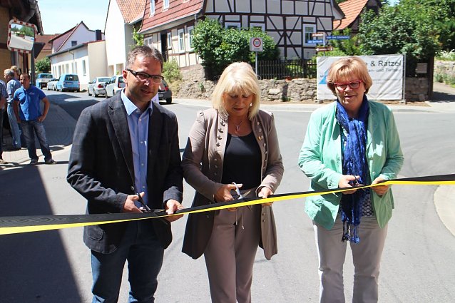 Bild: Nach einem Jahr ist der Weg durch Steigerthal endlich wieder frei
