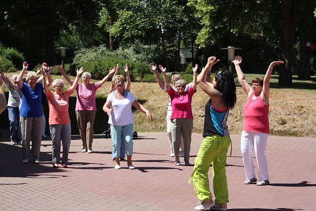 Bild: Zumba Goldtag an der Helios Klinik Bleicherode