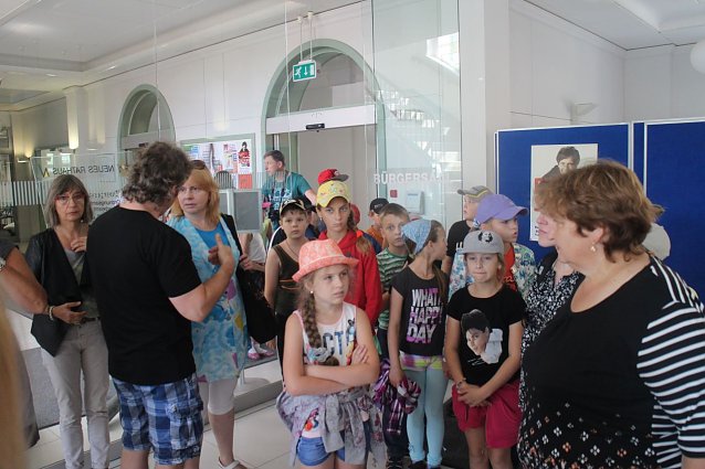 Bild: 21 Kinder aus Homyel sind diesmal in Nordhausen zu Besuch