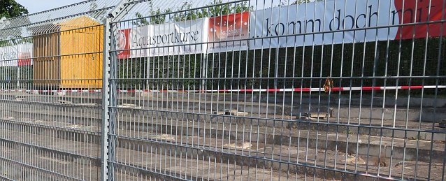 Bild: Die geforderten Wellenbrecher werden in der kommenden Woche eingebaut