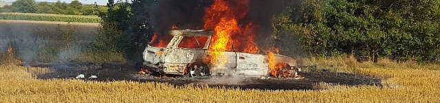 Bild: Autobrand gel&ouml;scht