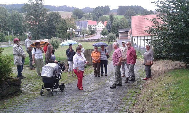 Bild: Die Johanniskirche in Werna war am Denkmaltag gut besucht