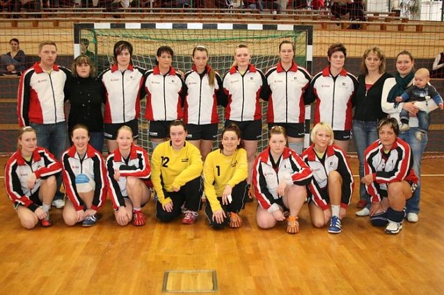 Bild: Ehrung der Handballer