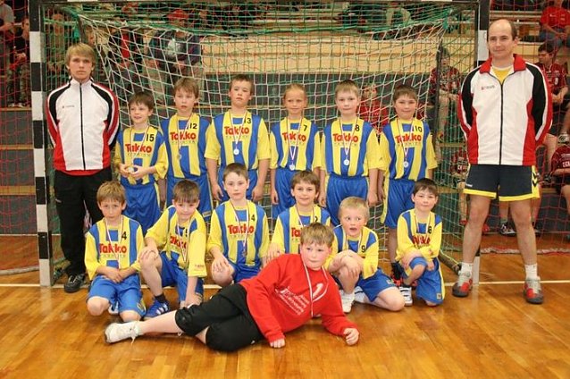 Bild: Ehrung der Handballer