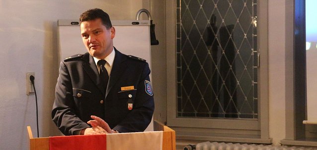 Bild: Inspektionsleiter Ronny Groos zu Gast im Bleicher&ouml;der Stadtrat