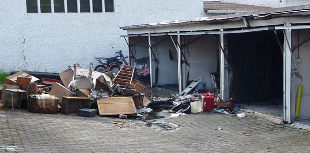 Bild: Zwei Br&auml;nde in Nordhausen