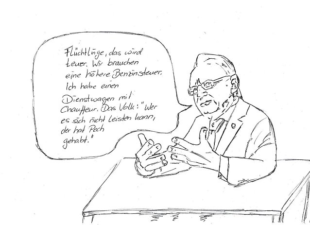 Bild: Gedanken zur Asylpolitik von Harald Buntfu&szlig;