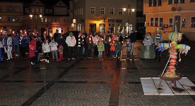 Bild: Nubbel im Flammentod