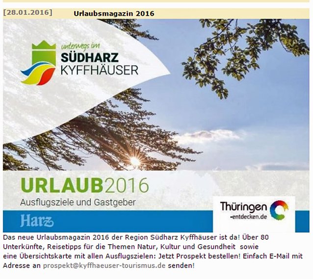 Bild: Sehr seltsames Marketing des Tourismusverbandes