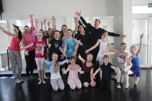 Bild: Musical Workshop mit Gaines Hall im Tanzstudio Radeva
