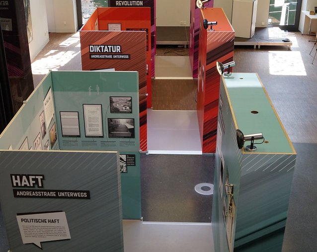 Bild: Kommende Woche wird die Ausstellung "Andreasstra&szlig;e unterwegs" in der Flohburg er&ouml;ffnet