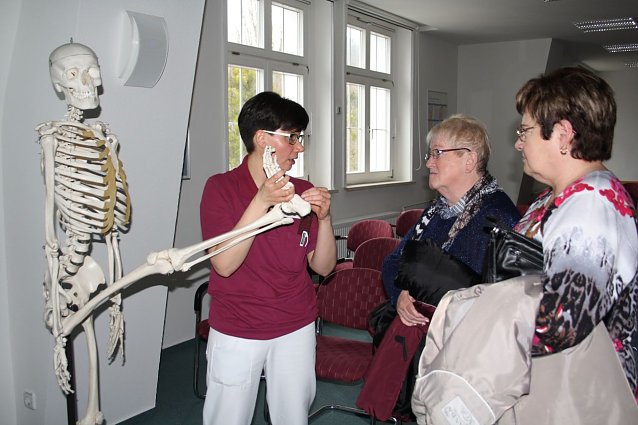 Bild: "R&uuml;ckent&uuml;cken" besprach man am Dienstag in der Bleicher&ouml;der Klinik