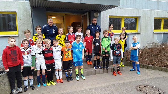 Bild: Wackers U11 Junioren hatten in Artern schwer zu k&auml;mpfen